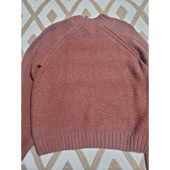 prAna Women's Nemma Mid Weight Mock Neck Organic Cotton Sweater Sz XL NWT - Picture 7 of 10